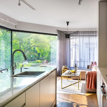 Apartmán Modern View Of Planty Park By Fragola Krakov
