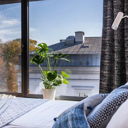 Apartment Modern View Of Planty Park By Fragola Krakow