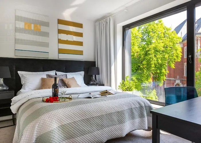 アパート Modern View Of Planty Park *