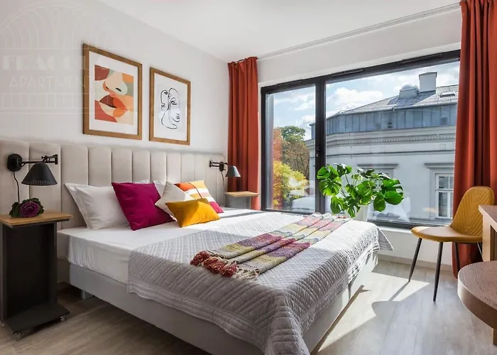 Modern View Of Planty Park * クラクフ