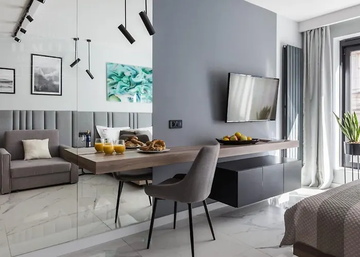 Modern View Of Planty Park アパート クラクフ