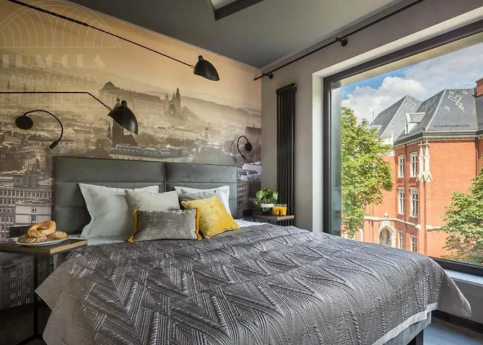 Modern View Of Planty Park * クラクフ